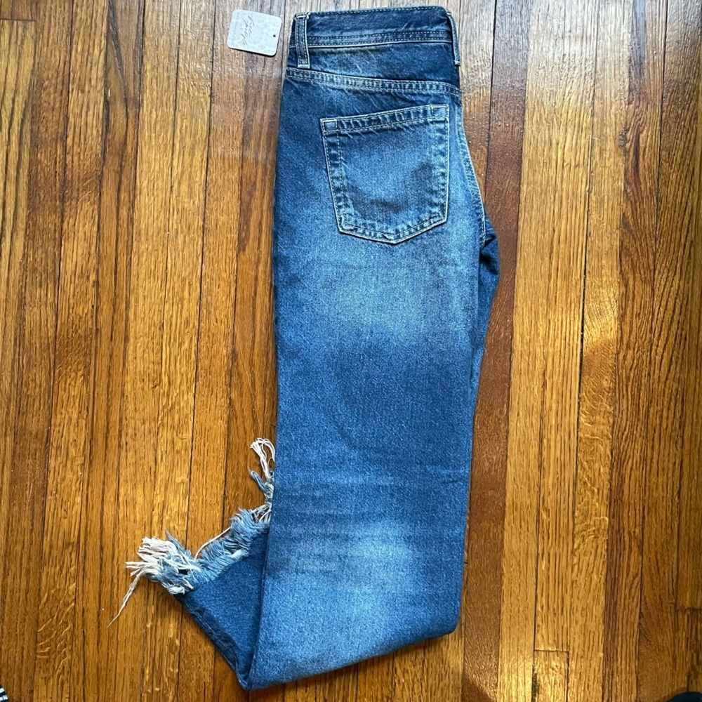 Free People Maggie Mid- Rise Straight-Leg Jean NWT - Picture 10 of 11